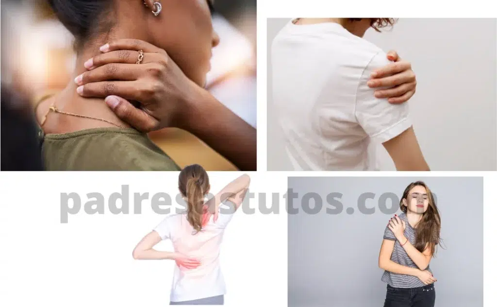 Personas con dolor muscular por tocar un violín muy grande o muy chico.