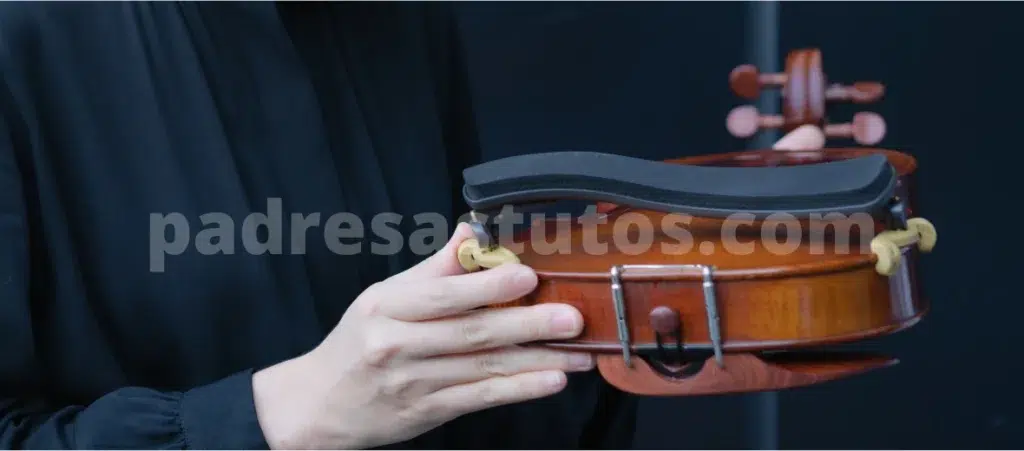 Hombrera para violín.